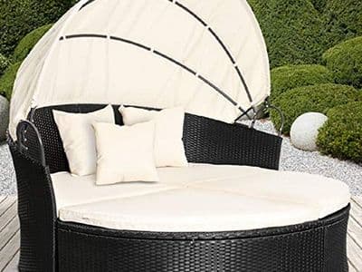 Façon lit de jardin tout rond pour 2